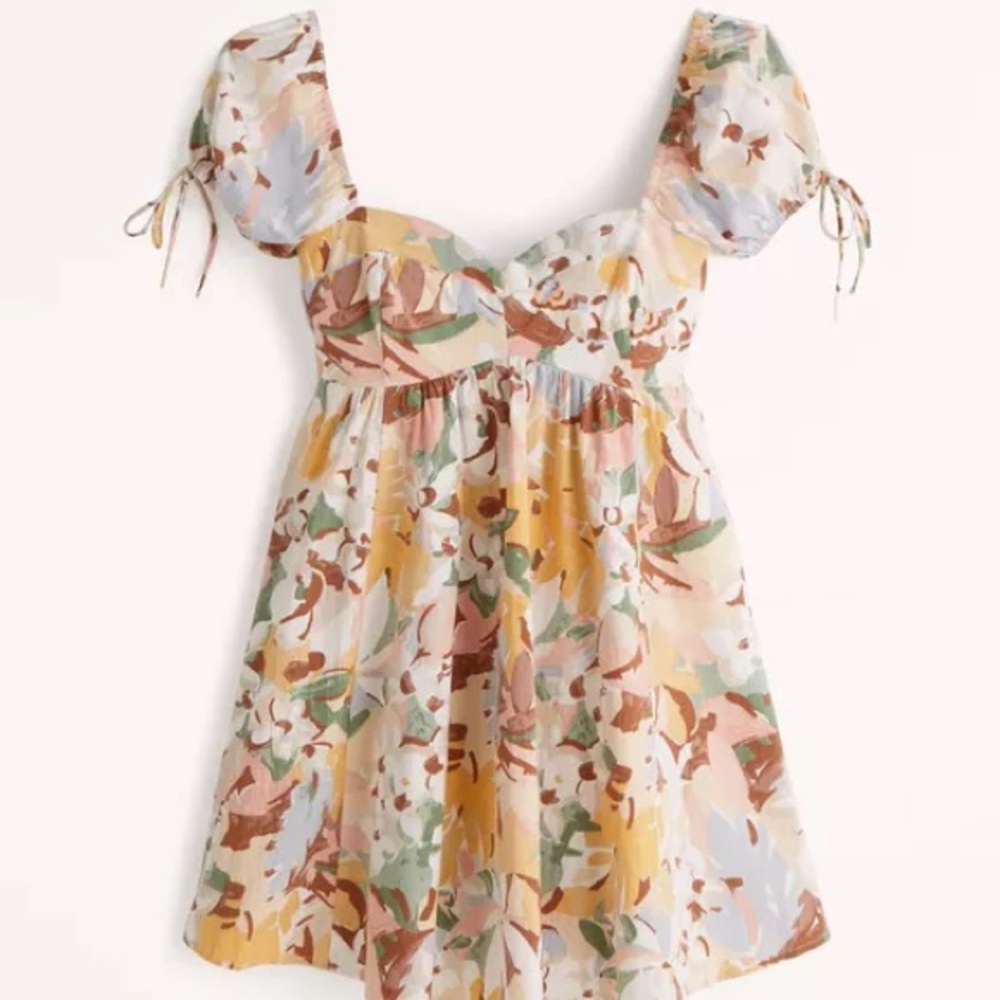 Abercrombie & Fitch Multicolor Floral Dress